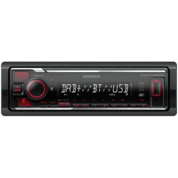 Kenwood KMM-BT408DAB USB/AUX/BT/iPhone īsslāņa ats