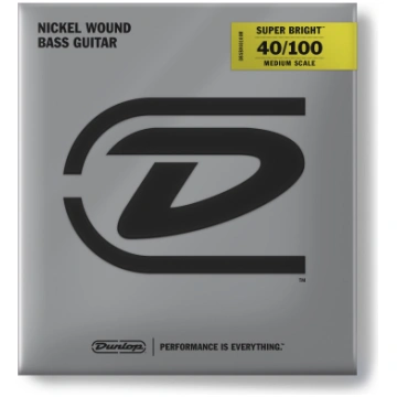 DBSBN40100M NICKEL WOUND SUPER BRIGHT MEDIUM SCALE