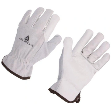 Protective gloves; Size: 8; natural leather; FCN29