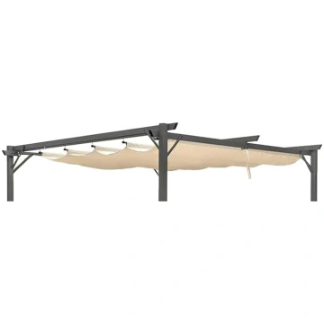 180 GSM ŪDENSNECAURLAIDĪGS PERGOLAS PĀRKLĀJS (3 X