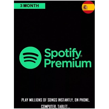 Spotify Spain 3 Month Gift Card