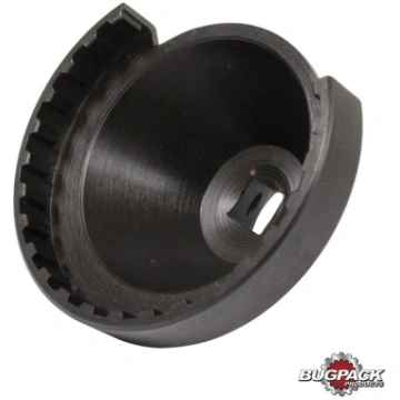 Pinion nut socket for removing and replacing the n