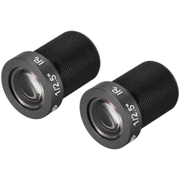 CCTV kameras objektīvs 12 mm fokusa attālums 5MP F