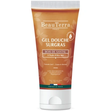 Beauterra SANDALKOKA dušas gels ar bio olīveļļu, 2
