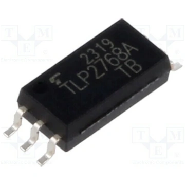 Optocoupler; SMD; Ch: 1; OUT: open collector; Uins