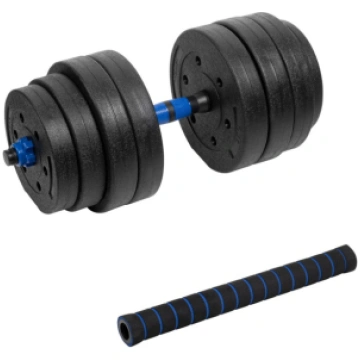 REBEL ACTIVE Adjustable bituminous dumbbell with c