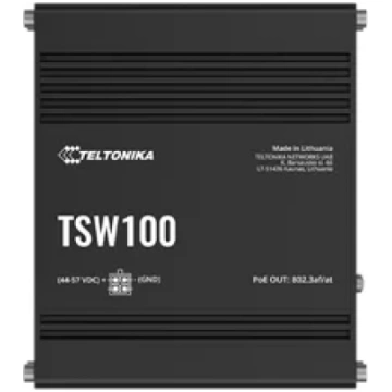 Teltonika Ethernet Switch TSW100 Unmanaged Wall-mo