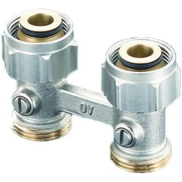 Oventrop Multiflex F dubultais taisnais radiatora 