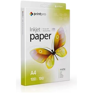 ColorWay PrintPro Matte Photo Paper, 190g/m, A4, 1