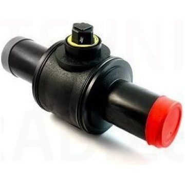 Lodveida vārsts PE DN 75 Fox Fittings BVS07511