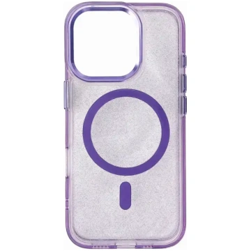Glitter Case MagSafe vāciņš iPhone 16 Plus - viole
