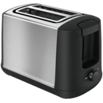 TEFAL Tosteris Tefal TT3408, melna/nerūsējošā tēra