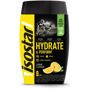 ISOSTAR Hydrate & Perform Lemon pulveris, 400 g
