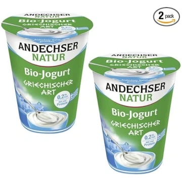 Andechser jogurts dabīgais grieķu stila jogurts 0,