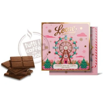 biglietto di auguri leone con tavoletta cioccolato