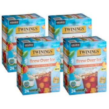 Twinings Unsweetened Delight Peach Iced Tea Single