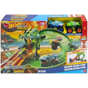 Hot Wheels Monster Trucks, Sharks vs. Dinos Dragon