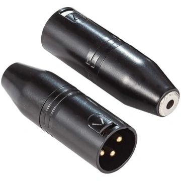 Xlr uz 3,5 mm 2 gab. 3,5 mm Stereo Trs Mini sievie
