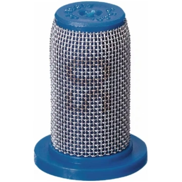 Sprauslas filtrs 50 siets (mesh), zils, nerūsējoša