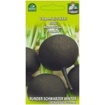 Standart vegetable Sēklas rutki ziemas Runder Schw