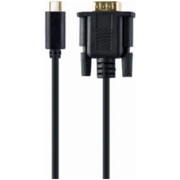Adapteris Gembird A-CM-VGAM-01 USB Type-C, VGA, 2 