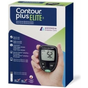 Glikometrs Contour plus ELITE ASCENSIA DIABETES CA