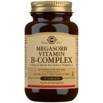 Vitamin B-Complex Megasorb Solgar 50 tab