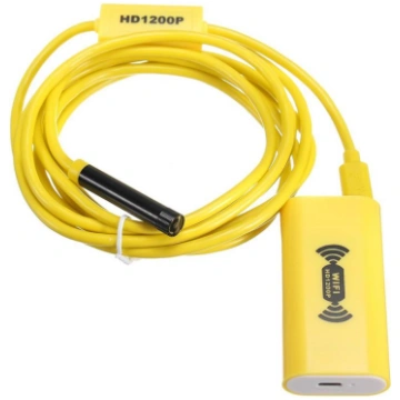 5M Hard Cable 8LED WiFi Endoscope Borescope Inspec