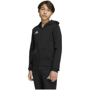adidas ENTRADA 26 bērnu jaka ar rāvējslēdzēju un k