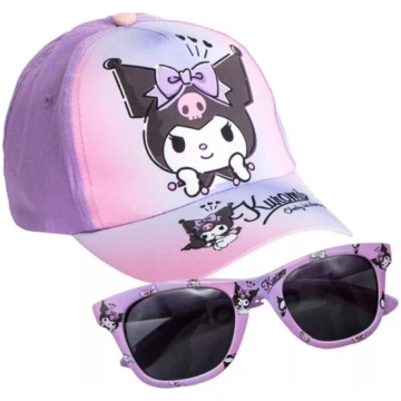 Bērnu cepure Hello Kitty Kuromi + saulesbrilles