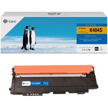 Toner Gamp;G Black Zamiennik CLT-K404S (NT-PS404BK