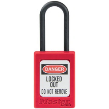 S32RED | Zenex Padlock Plastic Shackle RED-NO Mast