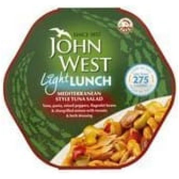 John West Light Lunch Vidusjūras stila tunča salāt