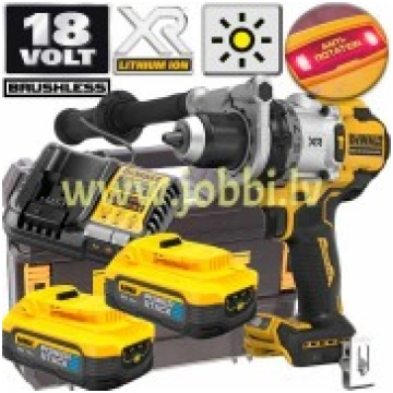 Dewalt DCD1007H2T-QW (2x5,0Ah POWERSTACK) triecien