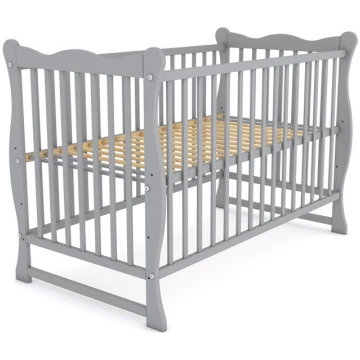 Bērnu gulta Bobas Julia Grey 120x60 cm