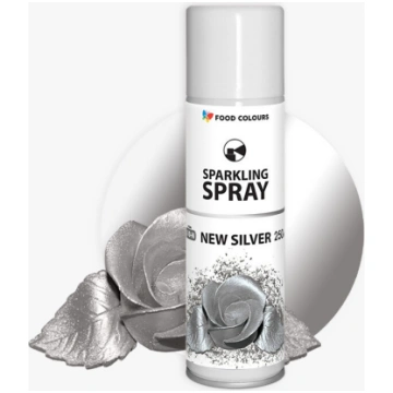 Jaunā Sudraba krāsviela aerosolā New Silver 250ml