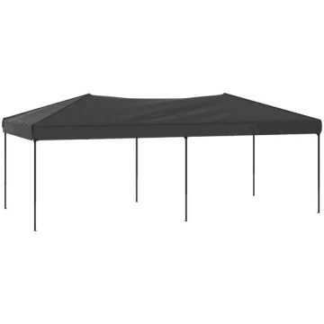 Saliekama pasākumu telts, 3x6m, pelēks vidaXL