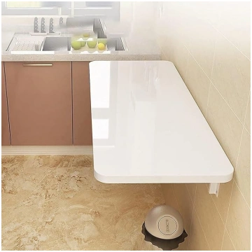 Floating Wall Mounted Folding Desk for Small Space