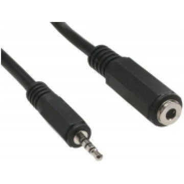 Adapter AV InLine 2.5mm na 3.5mm Jack Black (99308