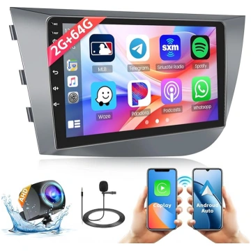 HiFi + 64G Auto Radio Android Seat Leon 2005-2012