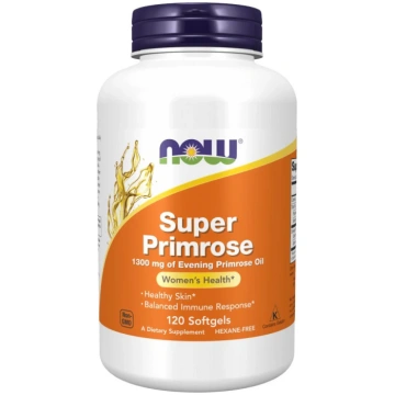 Now Foods NOW FOODS Super Primrose - 120 kapsulas