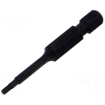 Screwdriver bit | hex key | HEX 2mm | 1/4" | Overa