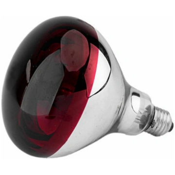 Infrasarkanā sildīšanas spuldze 150W E27, sarkana 