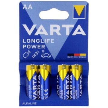 Battery: alkaline | AA | 1.5V | non-rechargeable |