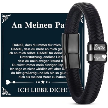 Merclix ādas aproce, I Love You Dāvanas vīriešiem,