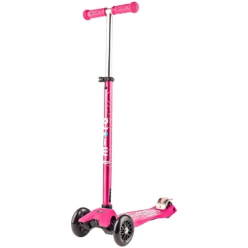 Micro | Maxi Deluxe LED Tretroller mit 3 Rädern fü