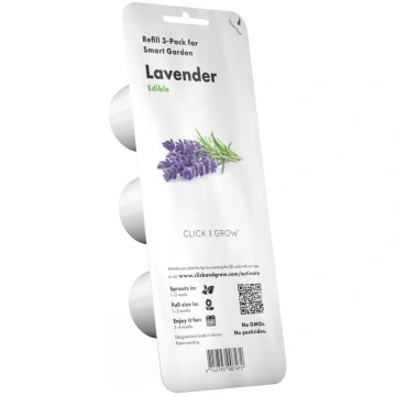 Gudrā dārza sēklas Click & Grow, lavandas, 3 gab