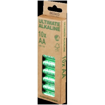 DELTACO AA LR6 baterijas 1.5V Deltaco Ultimate Alk