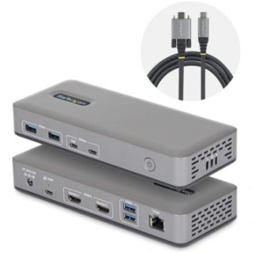 StarTech.com Dual Monitor USB-C Docking Station wi