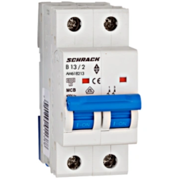 Miniature Circuit Breaker (MCB) AMPARO 6kA, B 13A,
